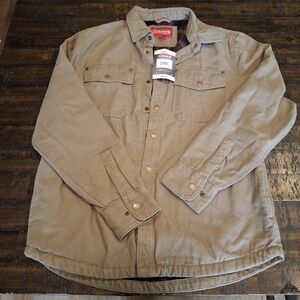 NEW Mens Small Coleman Fleece Lined Canvis JACKET